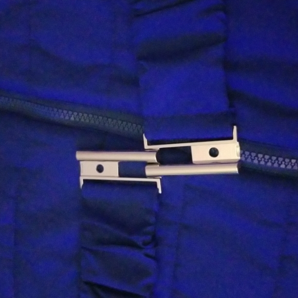 NY&C Ladies blue puffer jacket - Picture 5 of 7